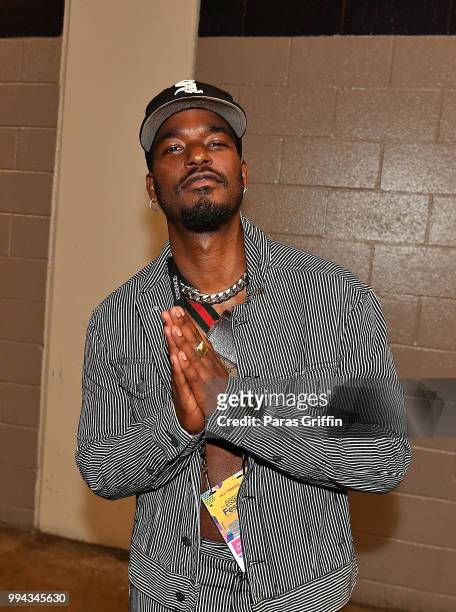 Actor Luke James attends the 2018 Essence Festival - Day 3 at Louisiana Superdome on July 7, 2018 in New Orleans, Louisiana.