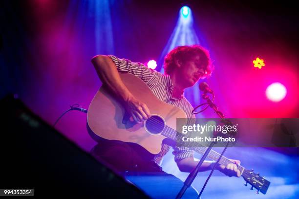 The swedish singer and song-writer Albin Lee Meldau performing live at Unaltrofestival 2018 At Circolo Magnolia Segrate in Milan, Italy, on 8 July...