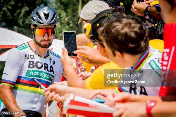 Peter Sagan of team BORA during the stage 02 of the Tour de France 2018 on July 8, 2018 in La Roche-sur-Yon, France.