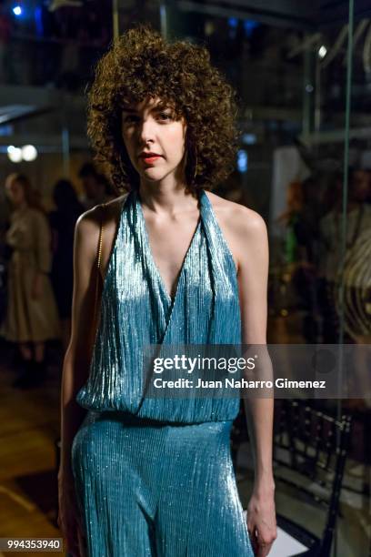 Brianda Fitz-James Stuart is seen at the Palomo Spain Show during Mercedes-Benz Fashion Week Madrid Spring/Summer 2019 at Museo de Ciencias Naturales...