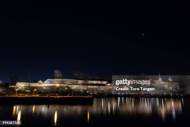 akershus fortress - akershus fortress stock-fotos und bilder