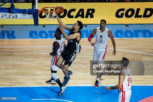 Dillon Brooks from Canada of Memphis Grizzlies during the charity and friendly match Pau Gasol vs Marc Gasol, with European and American NBA players...