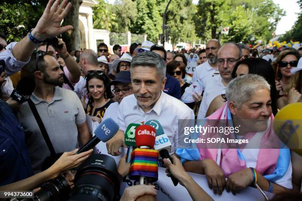 Fernando Grande-Marlaska Minister of the Interior, and Carmen Montón of Health, Consumption and Welfare, both of the PSOE, have joined this year the...