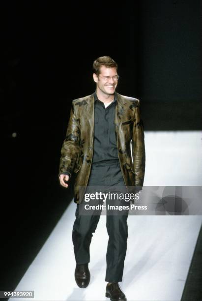 John Bartlett during New York Fashion Week circa 1998 in New York.