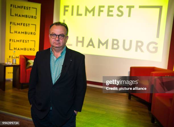 Director of the festival Albert Wiederspiel at the Chile House in Hamburg, Germany, 19 September 2017. The festival will take place between the 5th...
