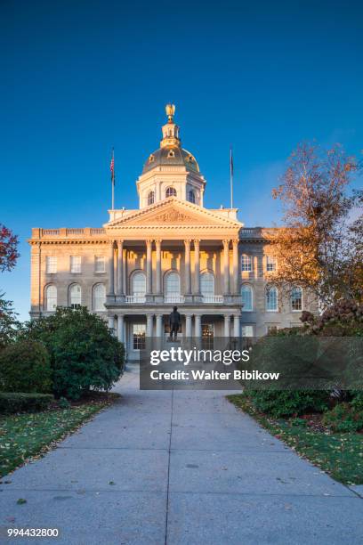 new hampshire, concord, state house - new hampshire stock pictures, royalty-free photos & images