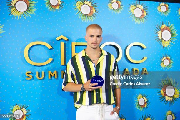 Model River Viiperi is named new ambassador of Ciroc Ultra Premium Vodka during the Mercedes Benz Fashion Week Madrid on July 9, 2018 in Madrid,...