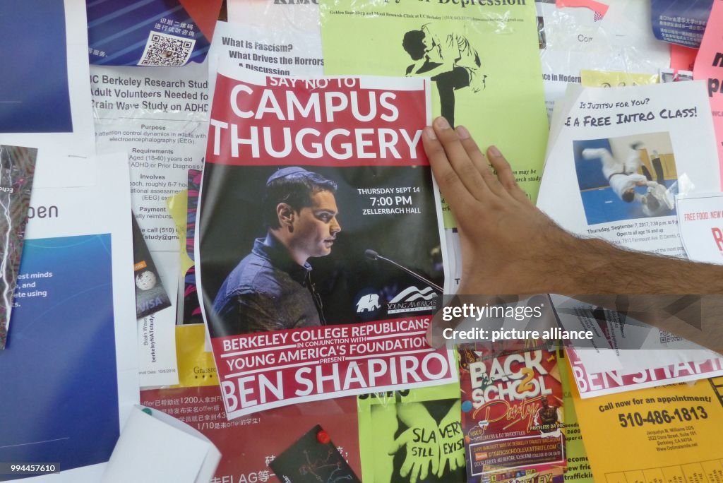 Fight for freedom of speech on campus in Berkeley