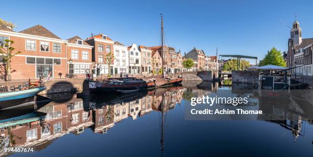 delfshaven, rotterdam, netherlands, europe - achim thomae fotografías e imágenes de stock