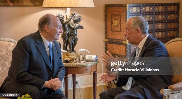 Portuguese President Receives Leaders, News Photo