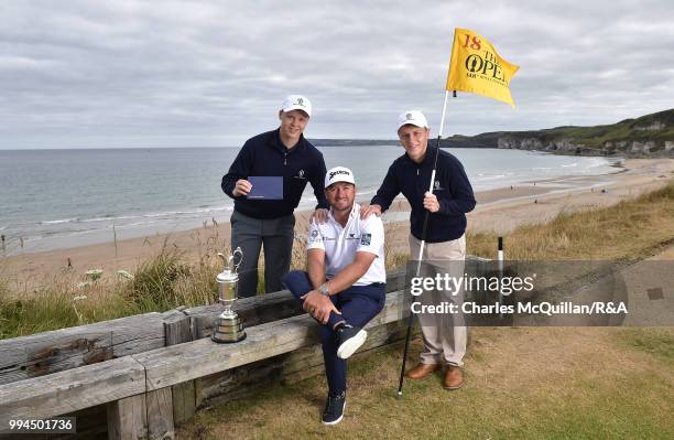 Graeme McDowell, Major Champion and Mastercard Global Ambassador, returned to Royal Portrush Golf Club along with Conor Clarke and Callum Beggs to...