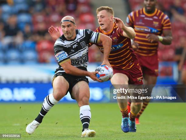 Hull FC's Danny Houghton in action