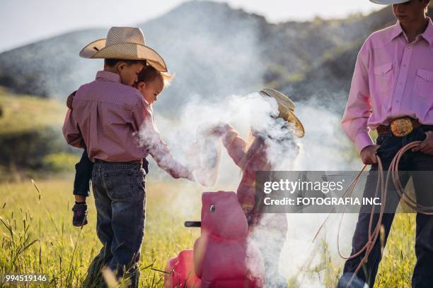 família de fazendeiro de utah - mulher músculo - fotografias e filmes do acervo