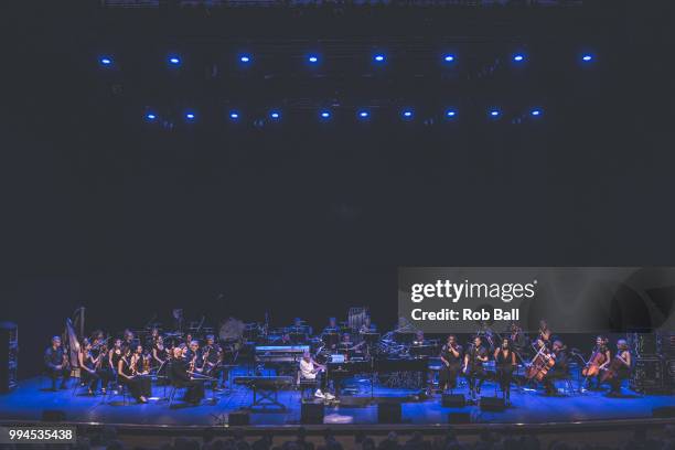 Burt Bacharach performs live on stage at The Royal Festival Hall on July 6, 2018 in London, England.