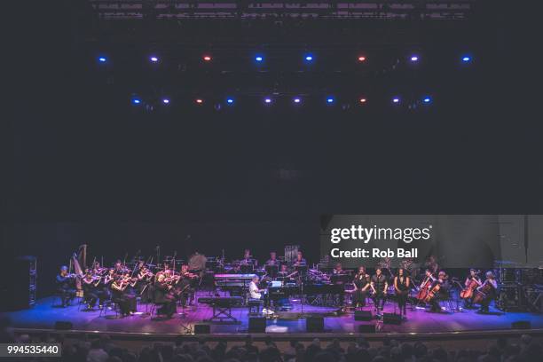 Burt Bacharach performs live on stage at The Royal Festival Hall on July 6, 2018 in London, England.