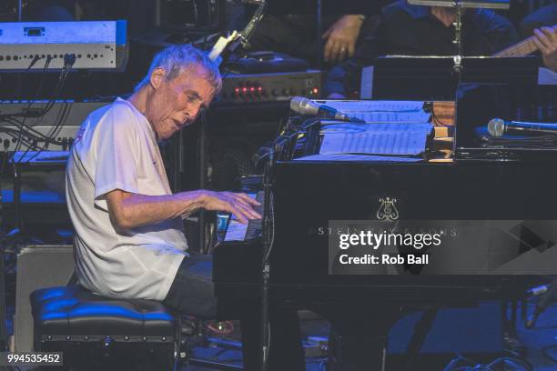Burt Bacharach performs live on stage at The Royal Festival Hall on July 6, 2018 in London, England.