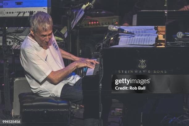 Burt Bacharach performs live on stage at The Royal Festival Hall on July 6, 2018 in London, England.