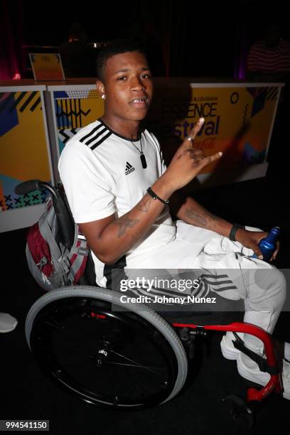 Ricco Barrino attends the 2018 Essence Festival - Day 3 on July 8, 2018 in New Orleans, Louisiana.