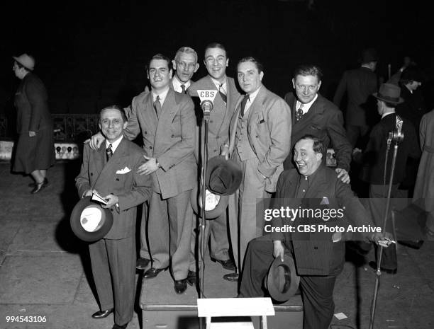 Radio human interest program, Vox Pop, interview the cast of the Broadway musical, Hellzapoppin. January 11, 1940. Hosts Parks Johnson and Wally...