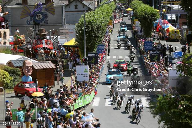 Christopher Froome of Great Britain / Egan Arley Bernal Gomez of Colombia Britain / Jonathan Castroviejo Nicolas of Spain Britain / Michal...