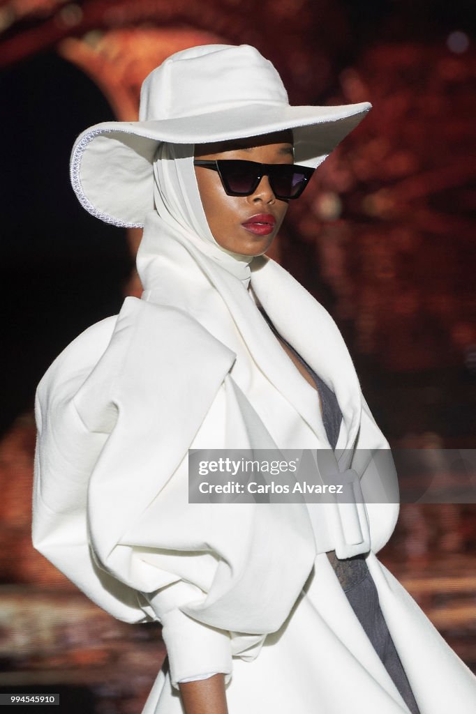 Andres Sarda Catwalk - Mercedes Benz Fashion Week Madrid - July 2018