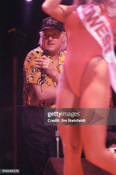 The Beach Boys perform on the Summer In Paradise Tour at the Minnesota State Fair in St. Paul, Minnesota on September 6, 1992.