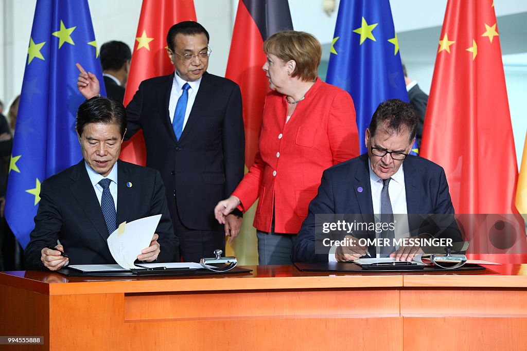 GERMANY-CHINA-DIPLOMACY-TRADE