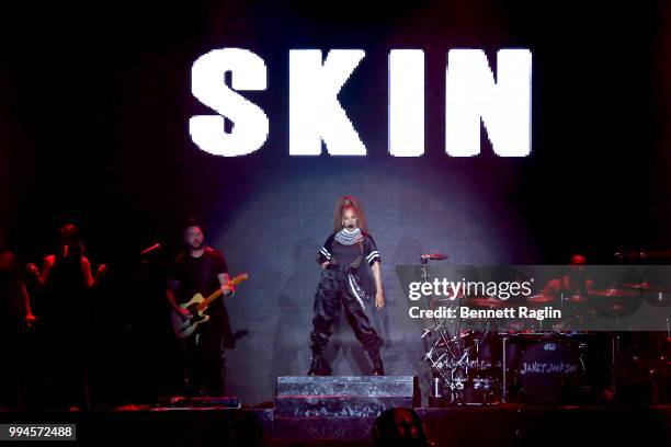 Janet Jackson performs onstage during the 2018 Essence Festival presented by Coca-Cola - Day 3 at Louisiana Superdome on July 7, 2018 in New Orleans,...