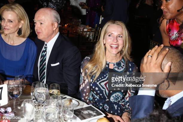 Laurene Powell Jobs attends the Gordon Parks Foundation Annual Awards Dinner at Cipriani 42nd Street on May 22, 2018 in New York, New York.