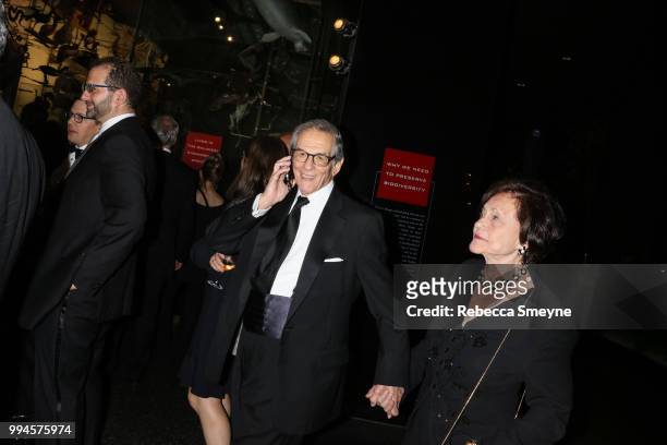 Robert and Ina Caro attend the PEN Literary Gala at the American Museum of Natural History on May 22, 2018 in New York, New York.
