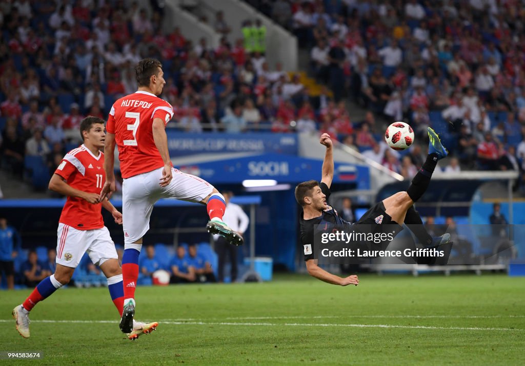 Russia v Croatia: Quarter Final - 2018 FIFA World Cup Russia