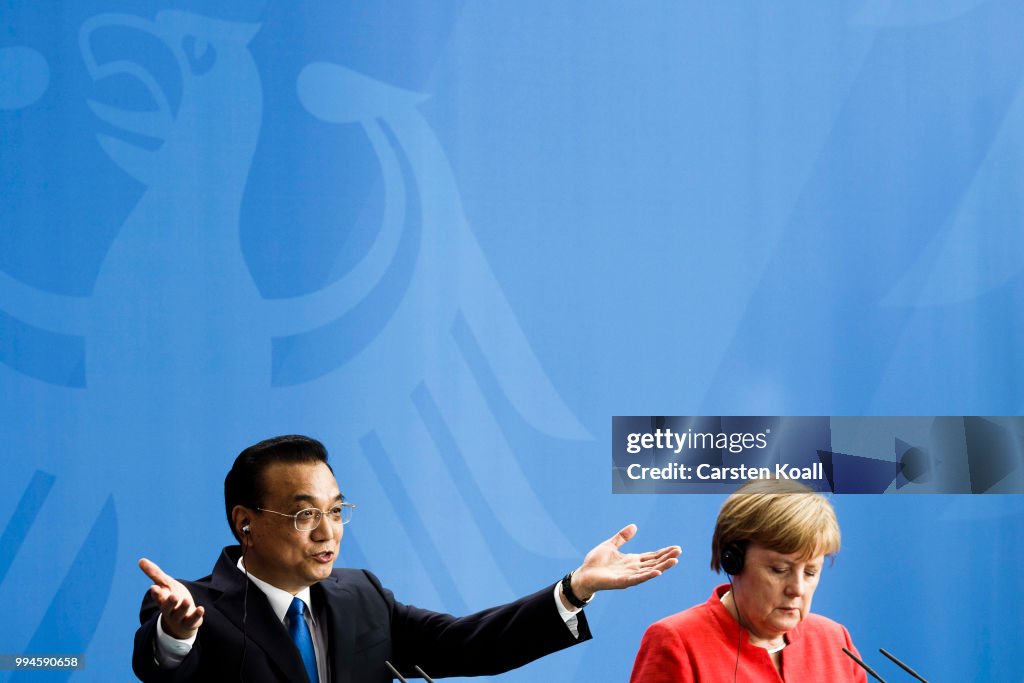 Germany And China Hold Government Consultations