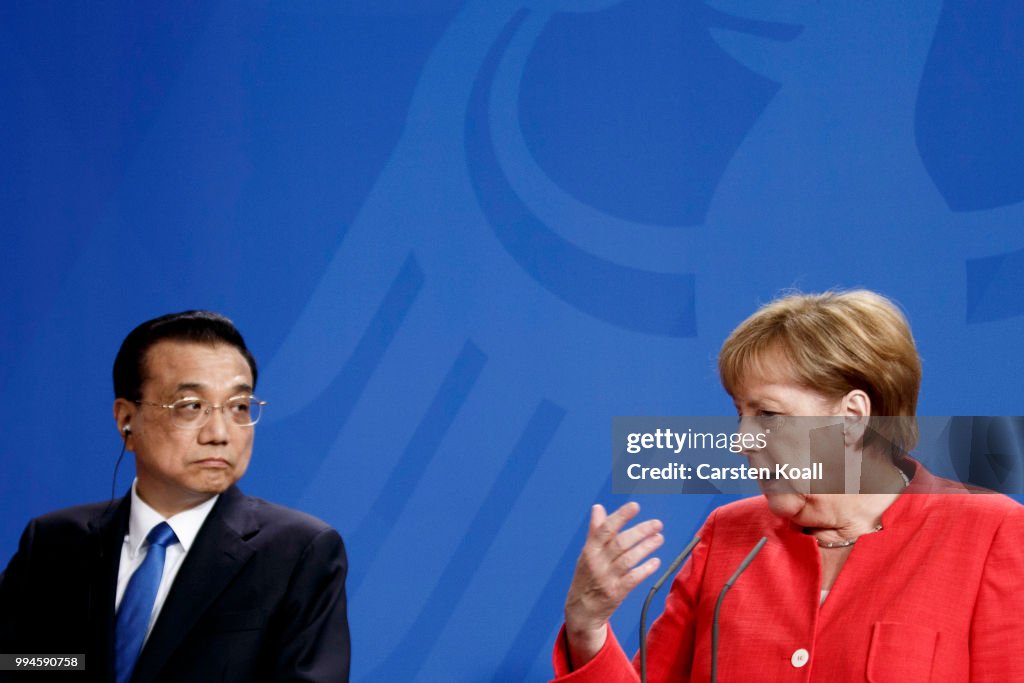 Germany And China Hold Government Consultations
