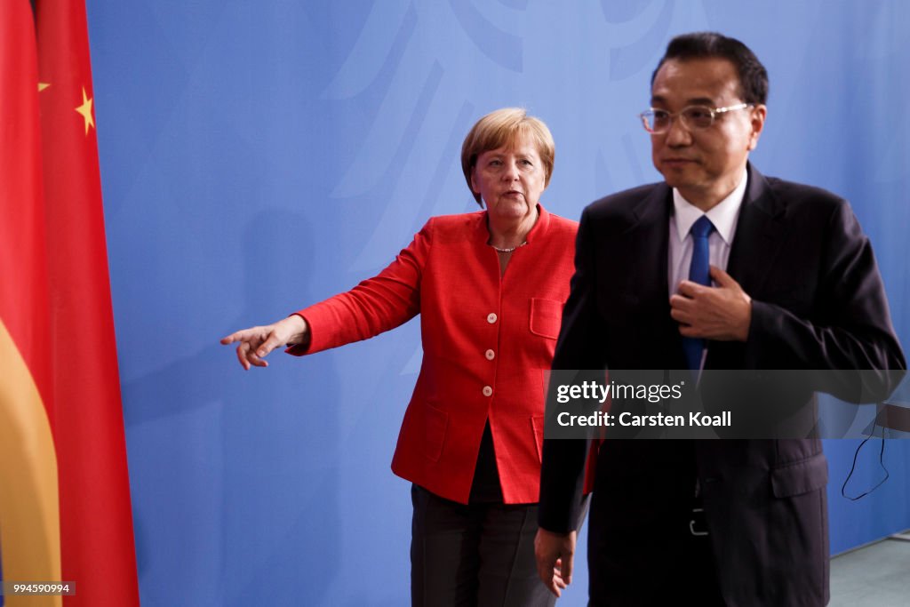 Germany And China Hold Government Consultations