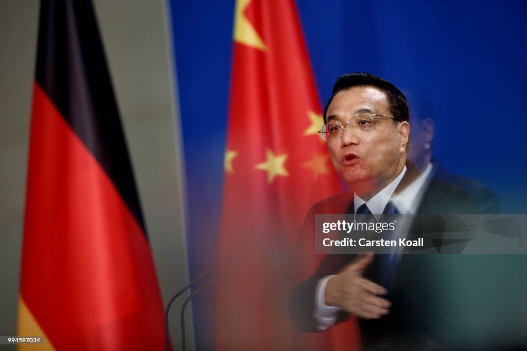 Germany And China Hold Government Consultations