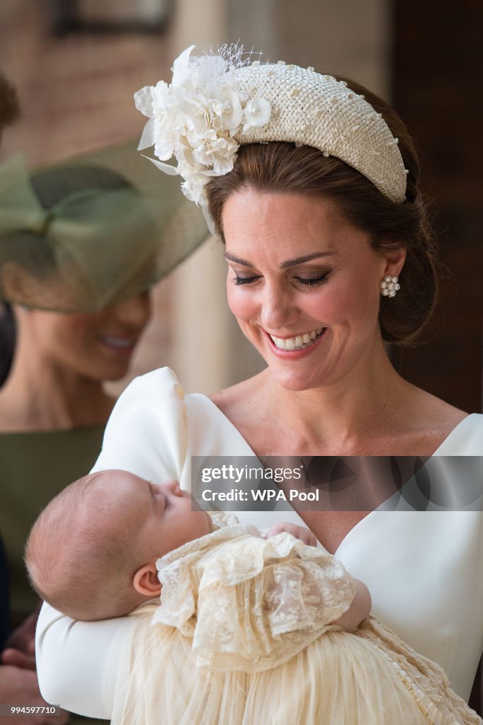 Christening Of Prince Louis Of Cambridge At St James's Palace