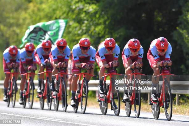 Ilnur Zakarin of Russia / Ian Boswell of The United States / Robert Kiserlovksi of Croatia / Marcel Kittel of Germany / Pavel Kochetkov of Rusia /...