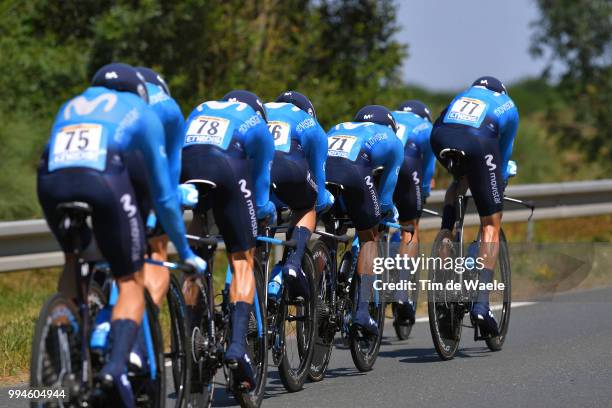 Nairo Quintana of Colombia / Andrey Amador of Costa Rica / Daniele Bennati of Italy / Imanol Erviti of Spain / Mikel Landa of Spain / Jose Joaquin...