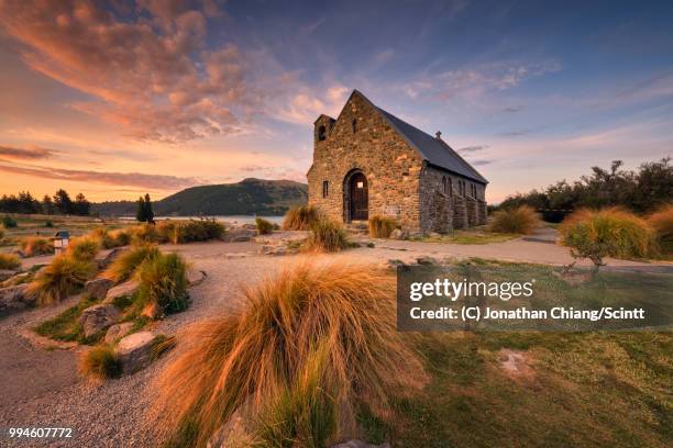 tekapo iconic - jonathan chiang stock-fotos und bilder