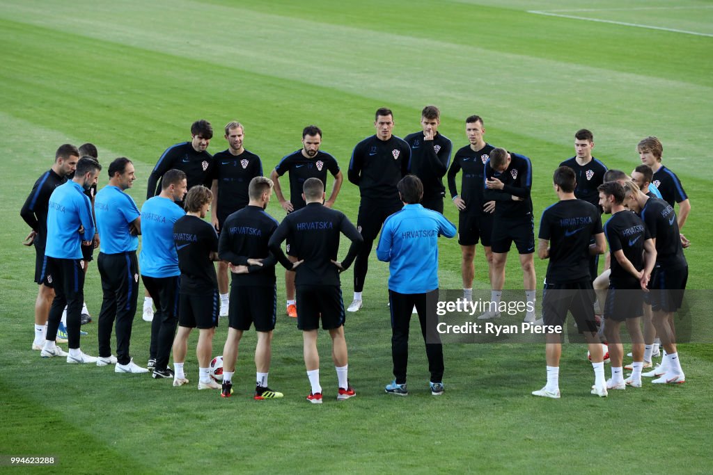Croatia Training Session and Press Conference - 2018 FIFA World Cup Russia