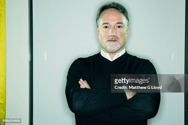Film director David Fincher is photographed for the Times on January 18, 2013 in London, England.