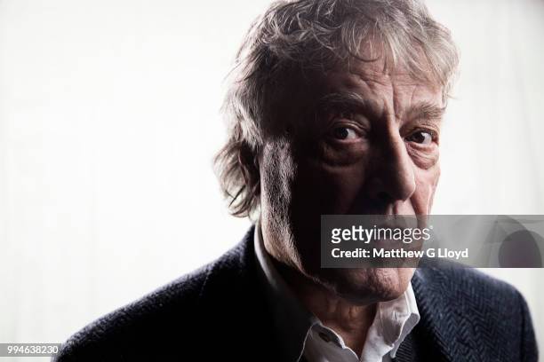 Playwright and screenwriter Tom Stoppard is photographed for the Los Angeles Times on February 11, 2013 in London, England.