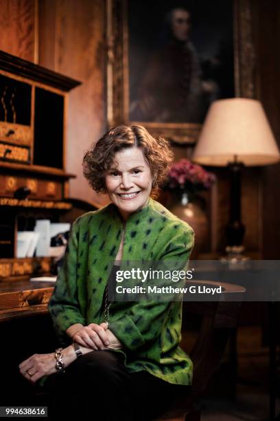 Writer Judy Blume is photographed for the Times on June 5, 2014 in London, England.