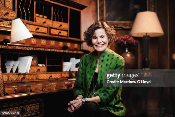 Writer Judy Blume is photographed for the Times on June 5, 2014 in London, England.