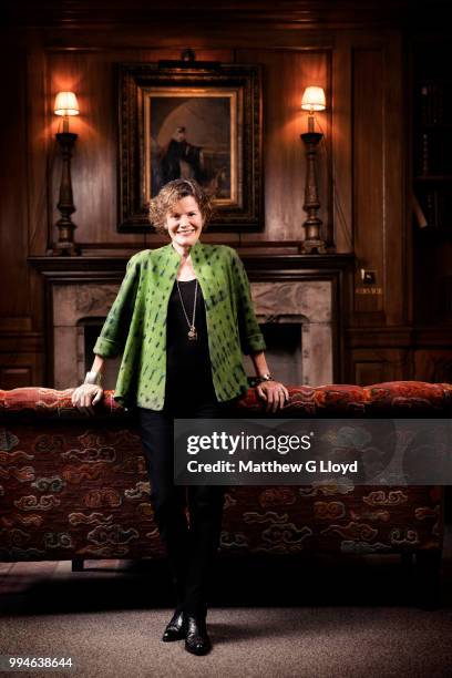 Writer Judy Blume is photographed for the Times on June 5, 2014 in London, England.