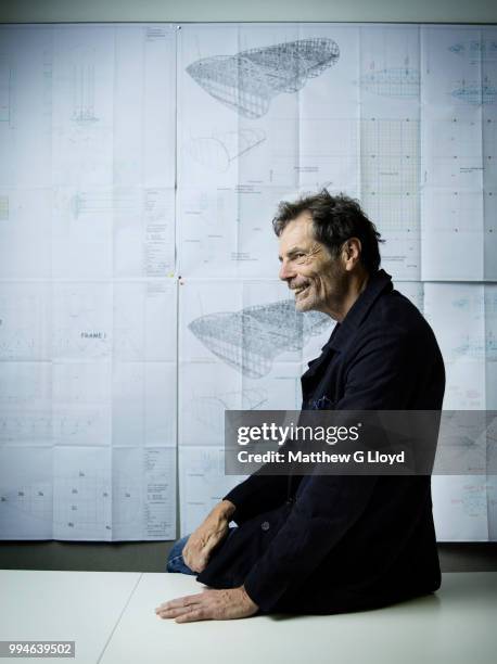 Artist and poet Richard Tuttle is photographed for the Times on September 11, 2014 in London, England.