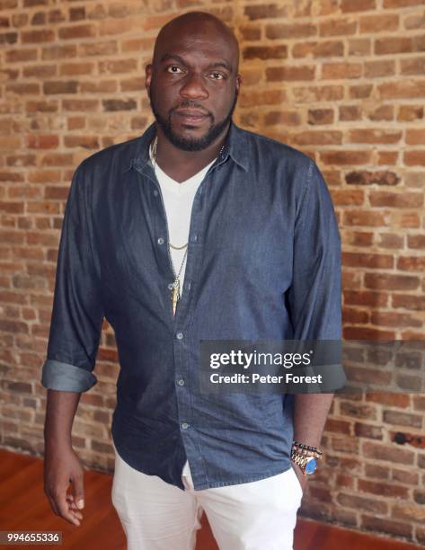 Omar J. Dorsey poses for a photo during the Starz Power Brunch at Cochon on July 8, 2018 in New Orleans, Louisiana.