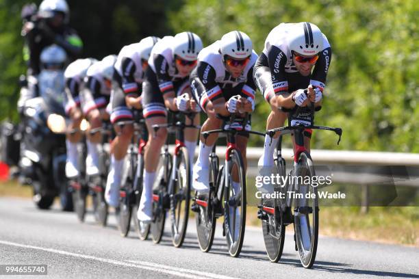 Tom Dumoulin of The Netherlands and Team Sunweb / during the 105th Tour de France 2018, Stage 3 a 35,5km Team time trial stage / TTT / from Cholet to...