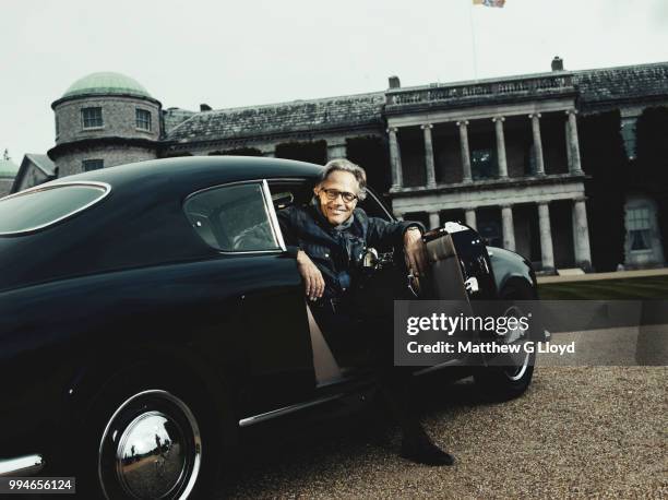 Aristocrat and founder of the Goodwood Festival of Speed, Charles Gordon-Lennox, Earl of March and Kinrara is photographed at his Goodwood Estate in...