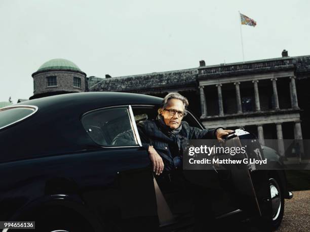 Aristocrat and founder of the Goodwood Festival of Speed, Charles Gordon-Lennox, Earl of March and Kinrara is photographed at his Goodwood Estate in...